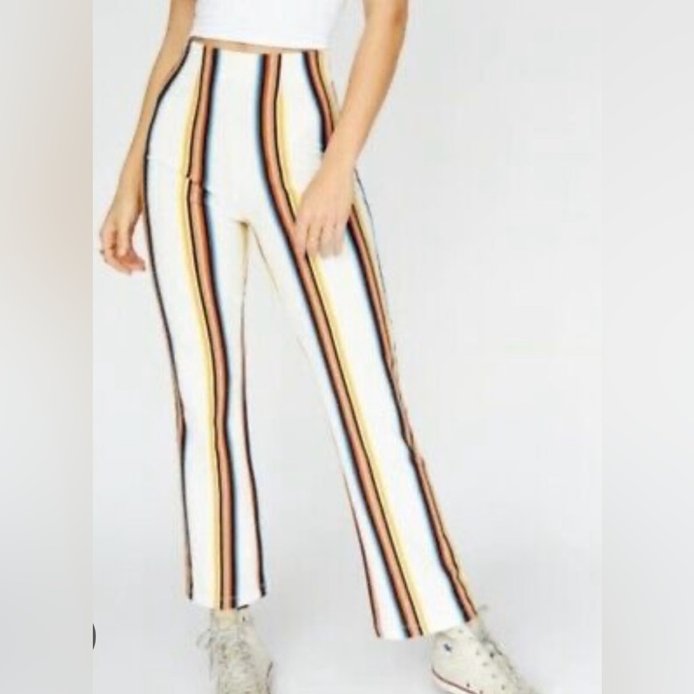 Free People colorful Striped Pants
